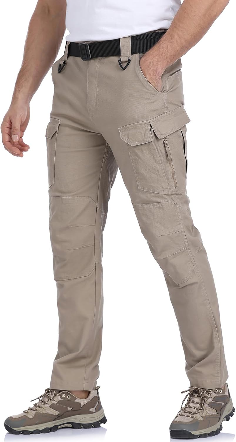 Men's Cotton Hiking Tactical Pants Lightweight Stretch Military Combat Cargo Work Pants Men's Cotton Hiking Tactical Pants Lightweight Stretch Military Combat Cargo Work Pants