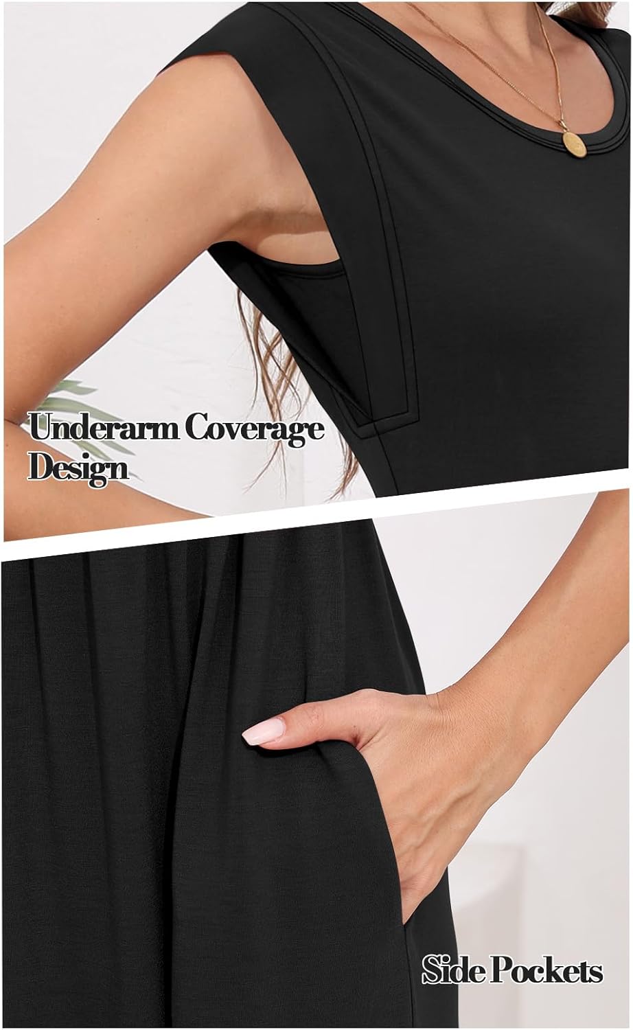 Womens Maxi Dresses Empire Waist Long Summer Dress Casual Cap Short Sleeve Sundress with Pockets Womens Maxi Dresses Empire Waist Long Summer Dress Casual Cap Short Sleeve Sundress with Pockets