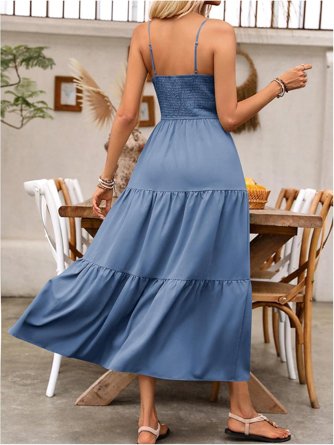Women's Summer Maxi Dresses Boho Summer Wedding Guest Dress Beach Vacation Outfits Cruise Flowy Milkmaid Sundresses Women's Summer Maxi Dresses Boho Summer Wedding Guest Dress Beach Vacation Outfits Cruise Flowy Milkmaid Sundresses