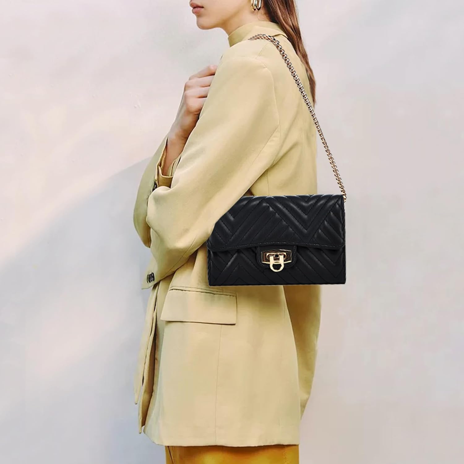 Small Crossbody Bag for Women Compact Phone Bag & Wallet Lightweight for Work Travel or Casual Outings