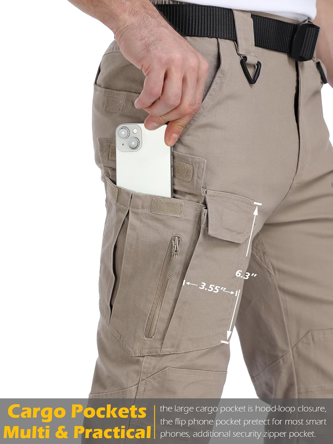 Men's Cotton Hiking Tactical Pants Lightweight Stretch Military Combat Cargo Work Pants Men's Cotton Hiking Tactical Pants Lightweight Stretch Military Combat Cargo Work Pants