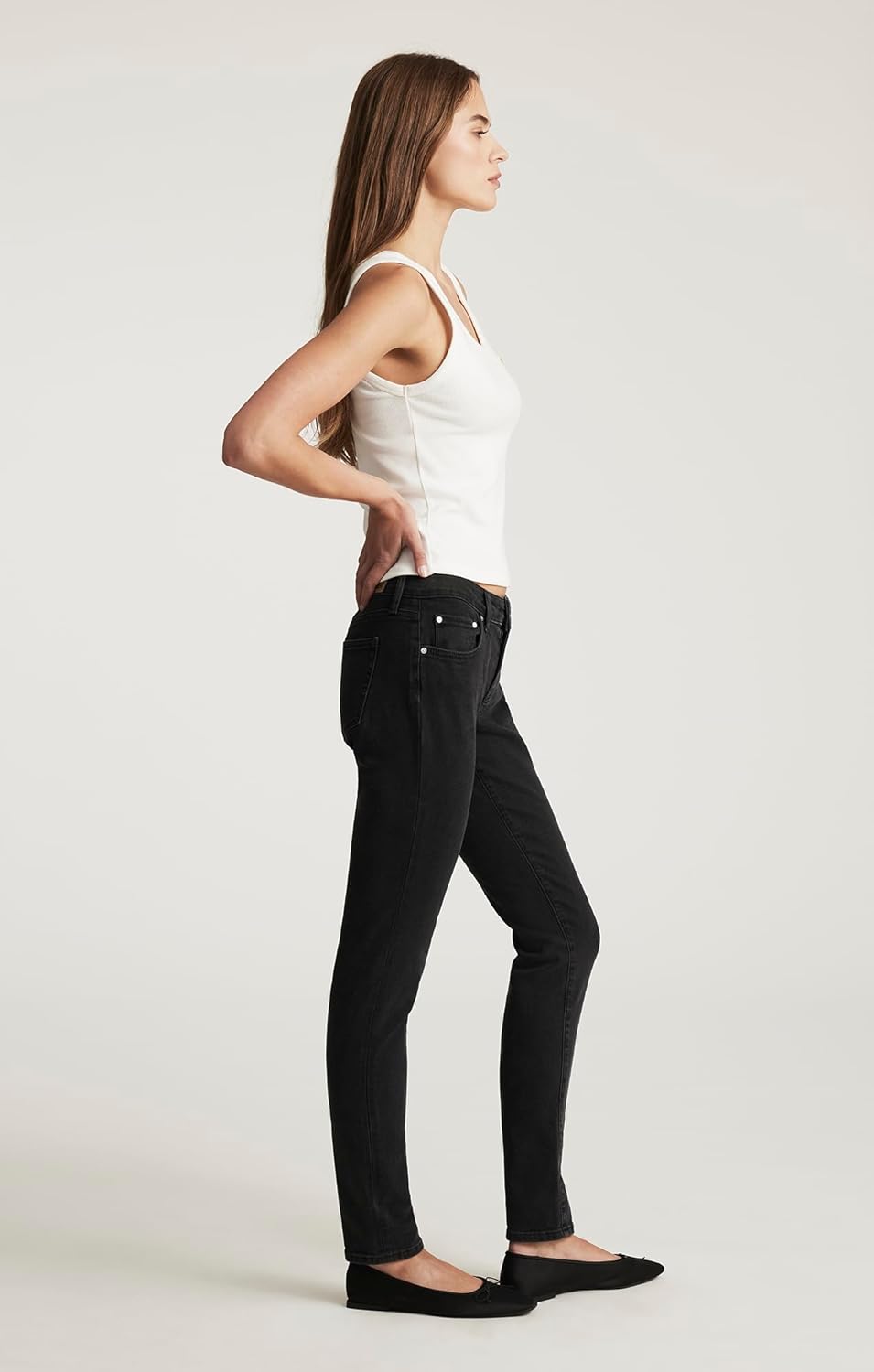 Women's Alexa Mid-Rise Skinny Leg Jeans Women's Alexa Mid-Rise Skinny Leg Jeans