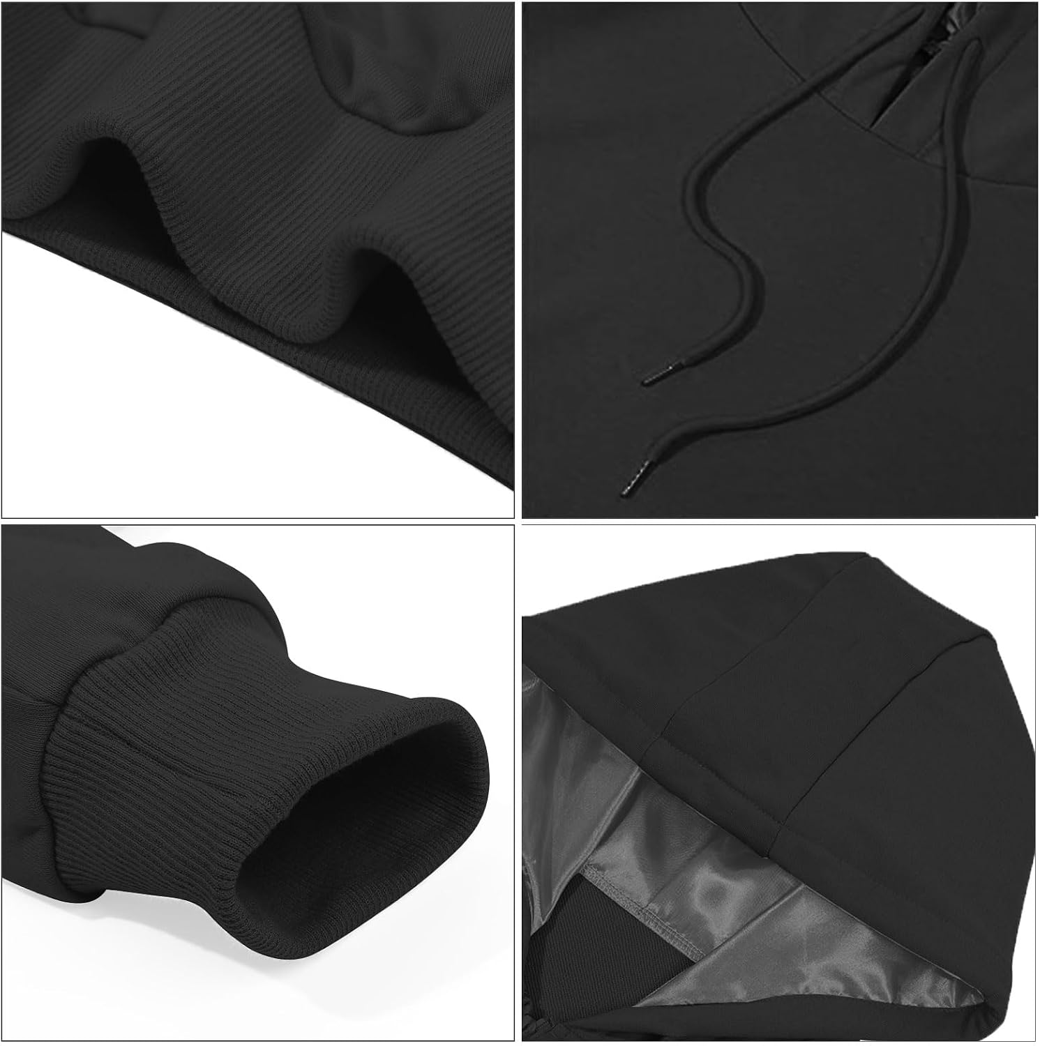 Womens Oversized Hoodies Satin lined Hoodies Oversized Sweatshirt Fall Sweaters Casual Y2K Jacket Clothes Womens Oversized Hoodies Satin lined Hoodies Oversized Sweatshirt Fall Sweaters Casual Y2K Jacket Clothes