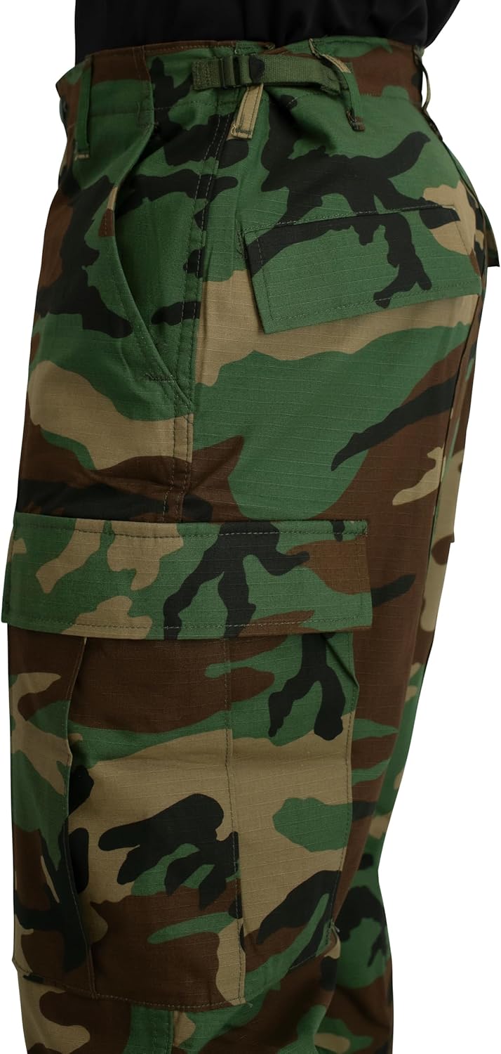 BDU Trouser Button Fly - Battle Rip 65 35 Ripstop BDU Trouser Button Fly - Battle Rip 65 35 Ripstop