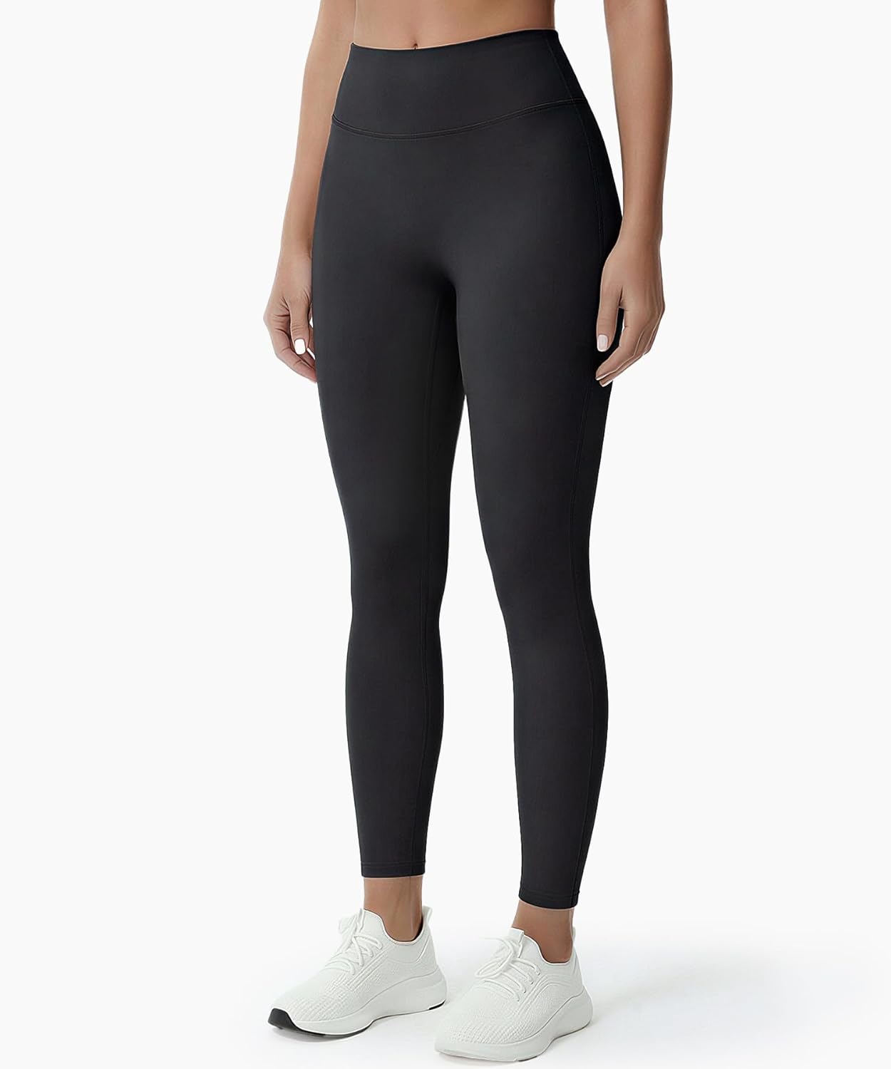 Womens Buttery Seamless Yoga Leggings High Waisted Tummy Control Booty Lifting Pants No Front Seam Gym Workout