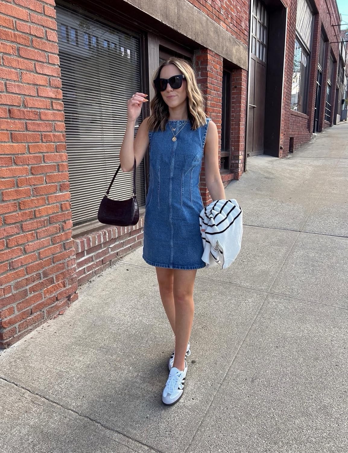 Women's Sleeveless Bodycon Mini Dress Sleeveless Waist Tucks Zipper Short Tank Jean Dresses Concert Outfits Women's Sleeveless Bodycon Mini Dress Sleeveless Waist Tucks Zipper Short Tank Jean Dresses Concert Outfits