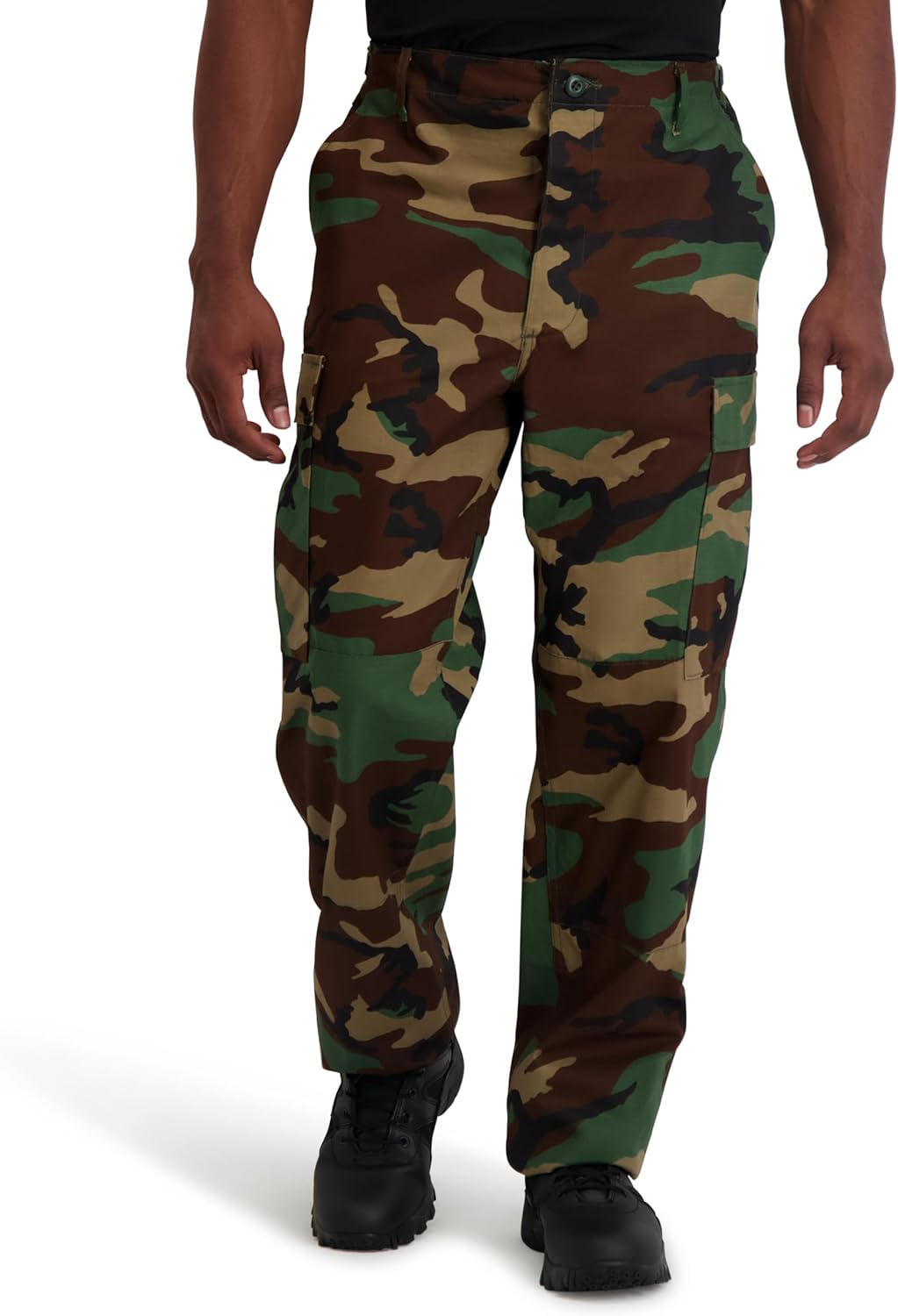 BDU Trouser Button Fly - Battle Rip 65 35 Ripstop